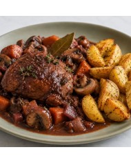 COQ AU VIN CON PATATAS