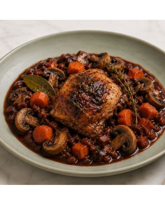 keto COQ AU VIN
