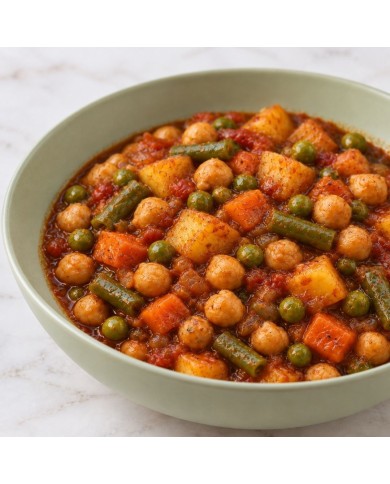 GARBANZOS BRAVOS GUISADOS