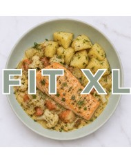 Fit XL - SALMÓN EN SALSA DE MOSTAZA CON PATATAS