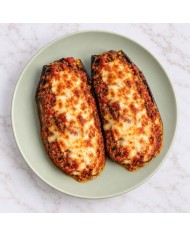 keto BERENJENA RELLENA DE CARNE