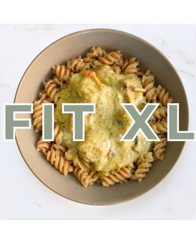 Fit XL - FUSILIS INTEGRALES CON POLLO EN SALSA DE PUERRO