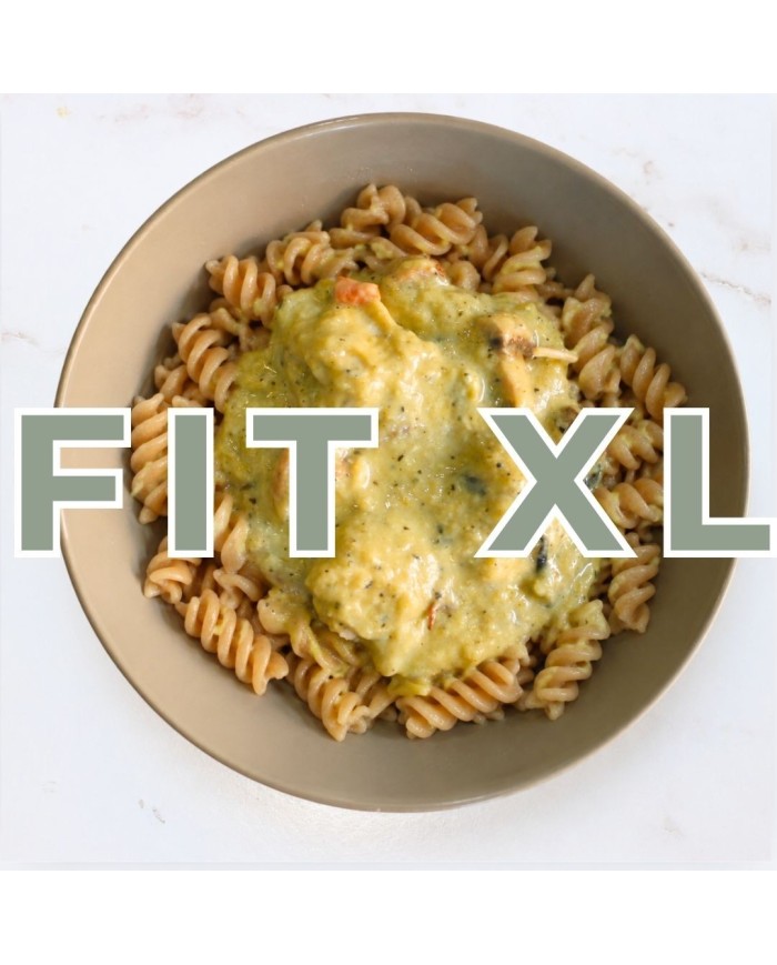 Fit XL - FUSILIS INTEGRALES CON POLLO EN SALSA DE PUERRO