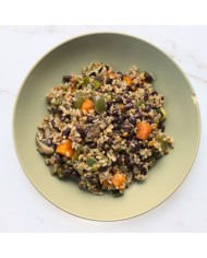 ARROZ A LA HABANA CON FRIJOLES Y LENTEJAS