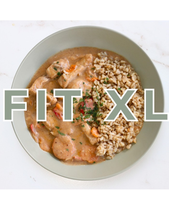 Fit XL - CURRY ROJO DE POLLO CON ARROZ INTEGRAL