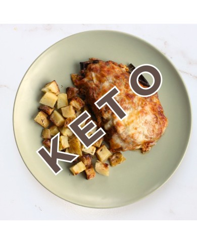 keto BERENJENA RELLENA DE ATÚN