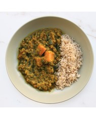 DAL DE LENTEJAS CON ARROZ INTEGRAL