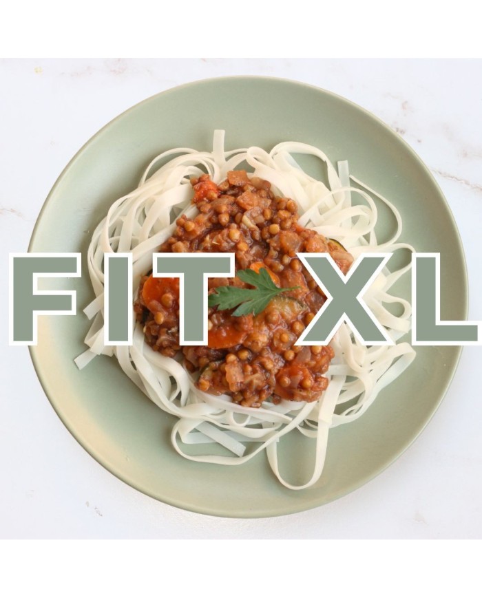 Fit XL - RAGÚ DE LENTEJAS CON NOODLES DE ARROZ