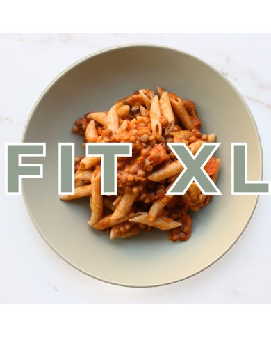 Fit XL - RAGÚ DE LENTEJAS CON PENNE INTEGRAL