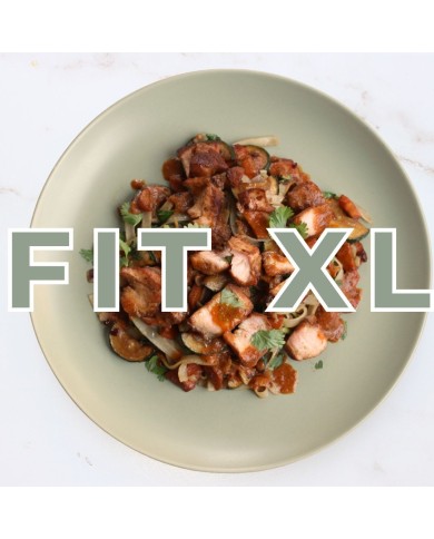 Fit XL - SALMÓN TERIYAKI CON NOODLES DE ARROZ
