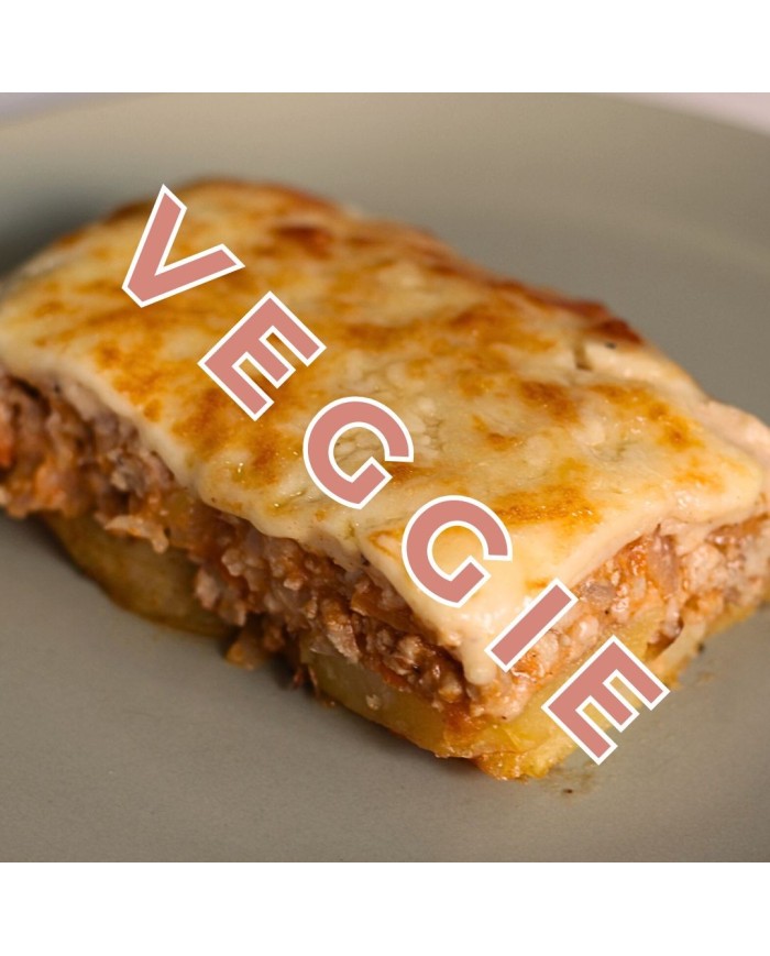 veggie - PASTEL DE SOJA CON COLIFLOR GRATINADO