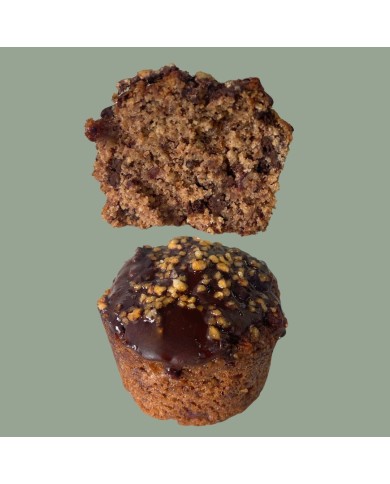 Muffin de «banana bread"